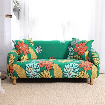 Single Floral Printing Stretch Elastic sofa cover cotton sofa towel Slip-resistant sofa covers for living room fully-wrapped 
Single Floral Printing Stretch Elastic sofa cover cotton sofa towel Slip-resistant sofa covers for living room fully-wrapped