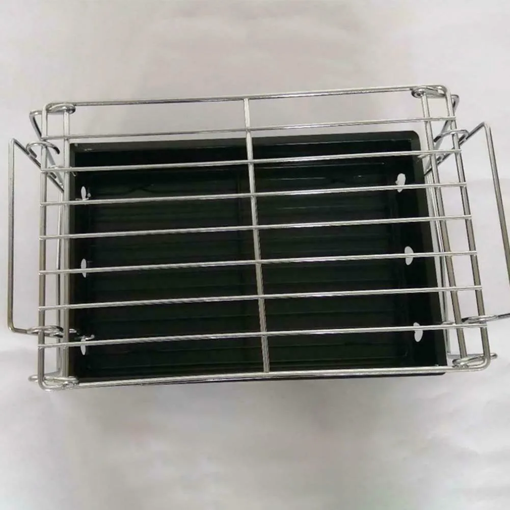 Metal BBQ Grill Kabob Reusable Stove Picnics Folding Camping Outdoor Cooking Tools Portable Charcoal Party Barbecue
Metal BBQ Grill Kabob Reusable Stove Picnics Folding Camping Outdoor Cooking Tools Portable Charcoal Party Barbecue