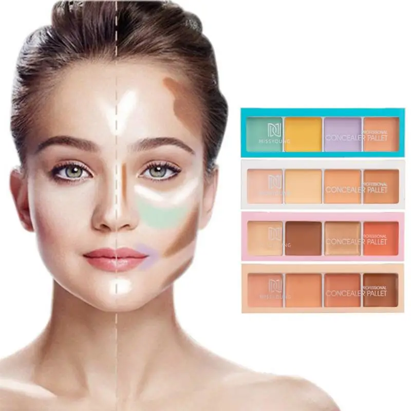 MissYoung Four-color Liquid Concealer Long Lasting Repairing Cream Cover Acne Spots Dark Circles Shading Base Face Makeup TSLM2
MissYoung Four-color Liquid Concealer Long Lasting Repairing Cream Cover Acne Spots Dark Circles Shading Base Face Makeup TSLM2