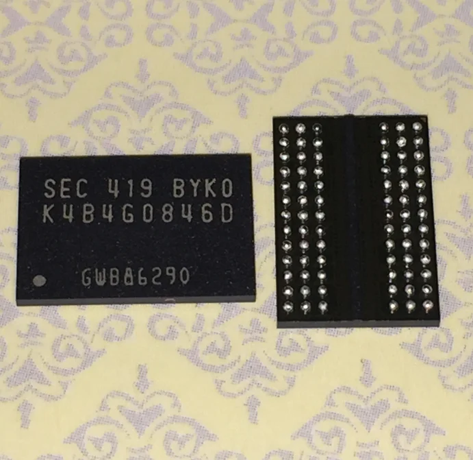 Mxy, новинка 100%, оригинальная фотография, фотогалерея, микросхема памяти BGA K4B4G0846
Mxy, новинка 100%, оригинальная фотография, фотогалерея, микросхема памяти BGA K4B4G0846