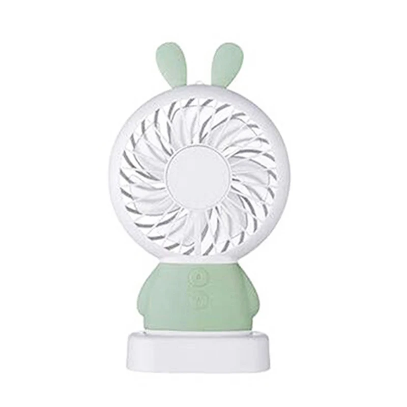 Cartoon Rabbit Mini Battery-Powered USB Charging Hand Fan Suitable for Office Work and Outdoor Travel Up to 2-3 Hours Working Ti
Cartoon Rabbit Mini Battery-Powered USB Charging Hand Fan Suitable for Office Work and Outdoor Travel Up to 2-3 Hours Working Ti
