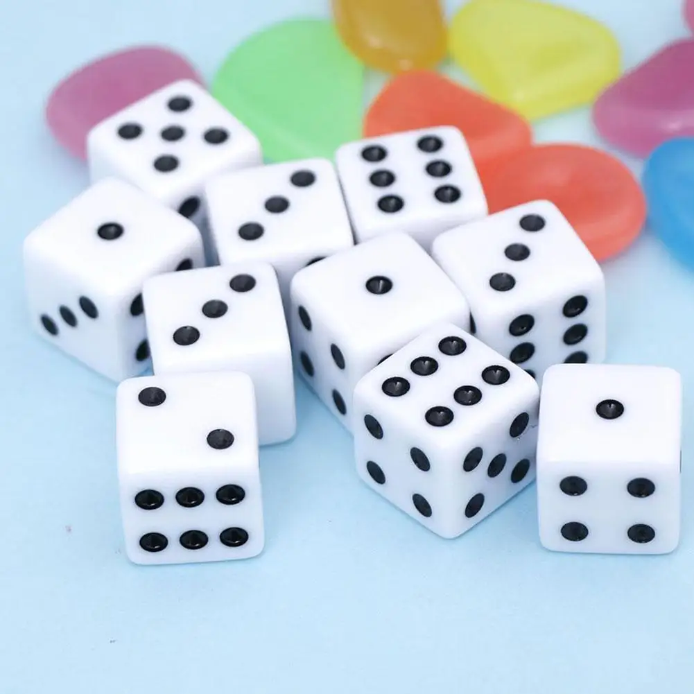 10Pcs High Quality Multi Color Six Sided Spot D6 Playing Opaque Game Pub Club Party Games Dice For Bar Dice Board Set T7X2
10Pcs High Quality Multi Color Six Sided Spot D6 Playing Opaque Game Pub Club Party Games Dice For Bar Dice Board Set T7X2
