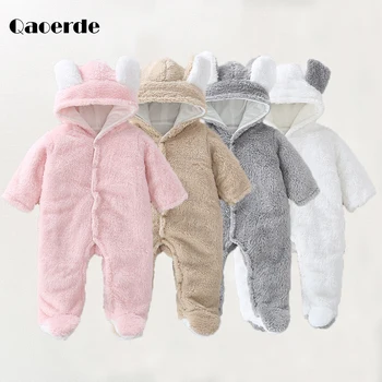 Newborn Rompers Winter Baby Girls Clothes Toddler jacket Fleece Soft Comfortable Cotton Baby Boys Outerwear 0-12M Jumpsuit
Newborn Rompers Winter Baby Girls Clothes Toddler jacket Fleece Soft Comfortable Cotton Baby Boys Outerwear 0-12M Jumpsuit