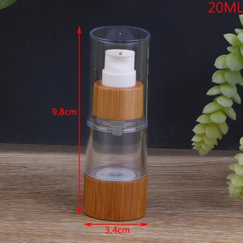 Empty Cosmetic Bottle Travel Liquid Bottles Airless Pump Vacuum Container Eco-friendly Bamboo 20ml 30ml 50ml 80ml 100ml 120ml
Empty Cosmetic Bottle Travel Liquid Bottles Airless Pump Vacuum Container Eco-friendly Bamboo 20ml 30ml 50ml 80ml 100ml 120ml