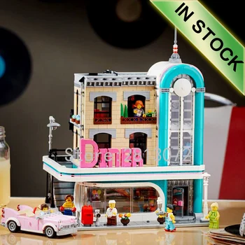 15037 IN STOCK Creator Street Downtown Diners 10260 2480Pcs Street View Model Building Blocks Bricks Kids Education Toys
15037 IN STOCK Creator Street Downtown Diners 10260 2480Pcs Street View Model Building Blocks Bricks Kids Education Toys