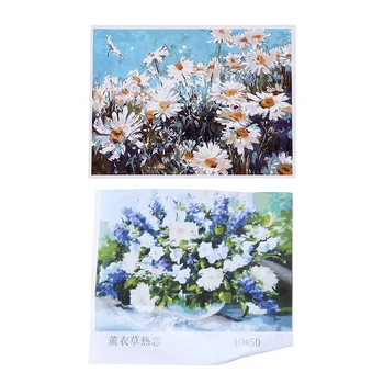 2 Set DIY Oil Painting Paint By Number Kit Image Drawing on Canvas By Hand Coloring Arts Crafts - White & Purple
2 Set DIY Oil Painting Paint By Number Kit Image Drawing on Canvas By Hand Coloring Arts Crafts - White & Purple