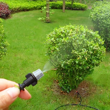 New 1/4 Inch Gray Atomizing Nozzle With Barbed Greenhouse Misting Watering Irrigation For 4/7Mm Hose 20 Pcs
New 1/4 Inch Gray Atomizing Nozzle With Barbed Greenhouse Misting Watering Irrigation For 4/7Mm Hose 20 Pcs