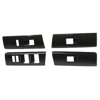 4Pcs Carbon Fiber Window Lift Switch Panel Cover Trim Fit for Toyota 4Runner 2010+
4Pcs Carbon Fiber Window Lift Switch Panel Cover Trim Fit for Toyota 4Runner 2010+