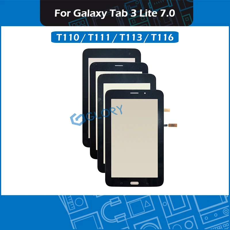 For Samsung Galaxy Tab 3 Lite 7.0 SM-T110 T111 T113 T116 LCD Display Panel Touch screen Outer Glass Replacement
For Samsung Galaxy Tab 3 Lite 7.0 SM-T110 T111 T113 T116 LCD Display Panel Touch screen Outer Glass Replacement