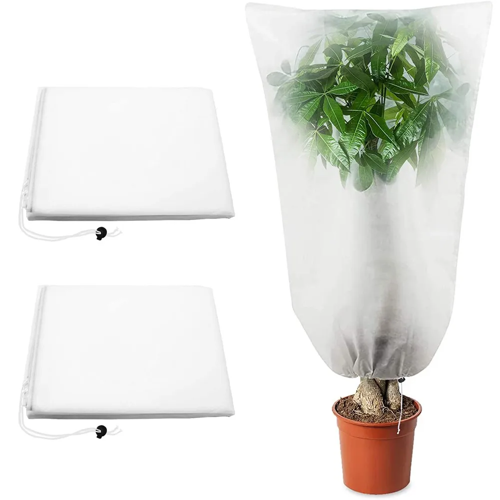 2pcs Plant Fleece Frost Protection Cover Garden Warm Covers 80 X 100 Cm Non-woven Fabric Home Garden Plant Care Accessories
2pcs Plant Fleece Frost Protection Cover Garden Warm Covers 80 X 100 Cm Non-woven Fabric Home Garden Plant Care Accessories