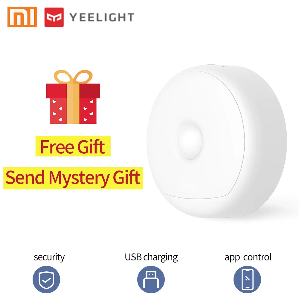 Yeelight moon light night lamp movement sensor led bulb with motion sensor for xiaomi smart light child bed lights
Yeelight moon light night lamp movement sensor led bulb with motion sensor for xiaomi smart light child bed lights