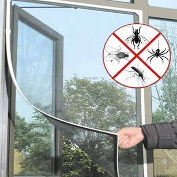 Insect Window Net Insect Fly Bug Mosquito Door Window Net Mesh Screen Curtain Protector Black Window Screen Divider Seperate
Insect Window Net Insect Fly Bug Mosquito Door Window Net Mesh Screen Curtain Protector Black Window Screen Divider Seperate