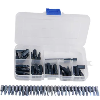 29pcs Magnetic Bit Set With Tool Box Bit Holder Tips Screwdriver Phillips Hex Torx Screwdriver Bits Tool Kit
29pcs Magnetic Bit Set With Tool Box Bit Holder Tips Screwdriver Phillips Hex Torx Screwdriver Bits Tool Kit