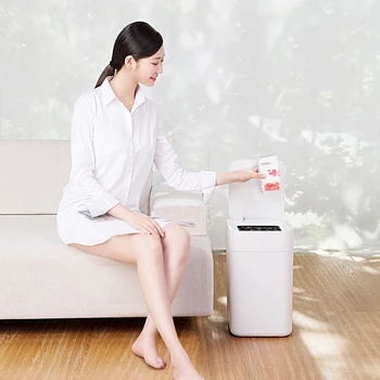 Townew 15.5L T1 Sensing Induction Opening Intelligent Waste Bin Smart Automatic Reset Garbage Bag Trash Can From Xiaomi Youpin
Townew 15.5L T1 Sensing Induction Opening Intelligent Waste Bin Smart Automatic Reset Garbage Bag Trash Can From Xiaomi Youpin