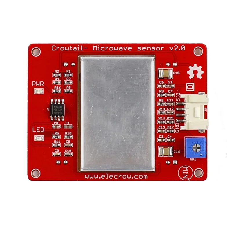 Электрический Crowtail микроволновый датчик V2.0 модуль электроники DIY детектор
