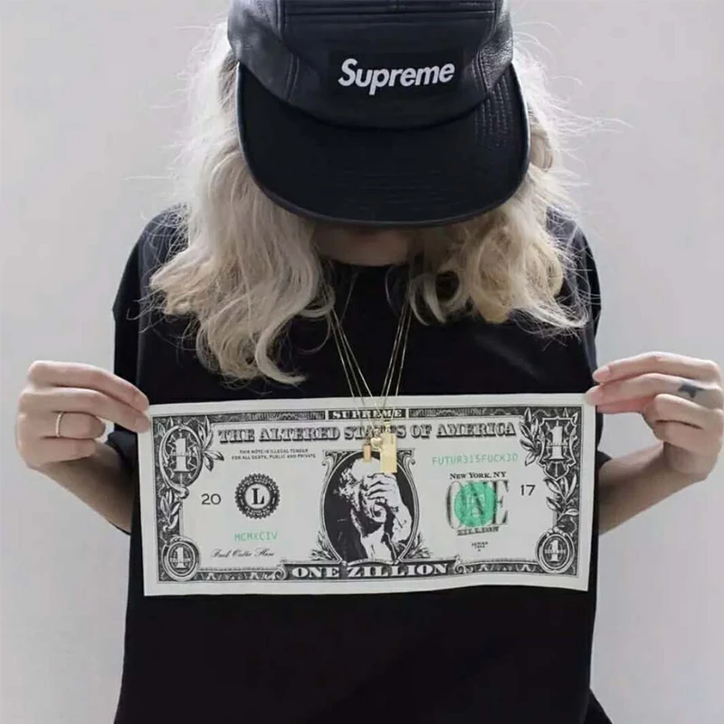 funny US dollar print men summer t shirt European American Style Fashion hip hop Unisex Short sleeve top Hot Sale Loose clothes
funny US dollar print men summer t shirt European American Style Fashion hip hop Unisex Short sleeve top Hot Sale Loose clothes