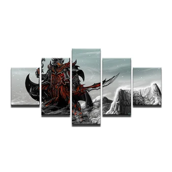 Modular Painting Canvas Wall Art Pictures Home Decor 5 Pieces Elder Scrolls V Game Scene For Living Room Modern Abstract Poster
Modular Painting Canvas Wall Art Pictures Home Decor 5 Pieces Elder Scrolls V Game Scene For Living Room Modern Abstract Poster
