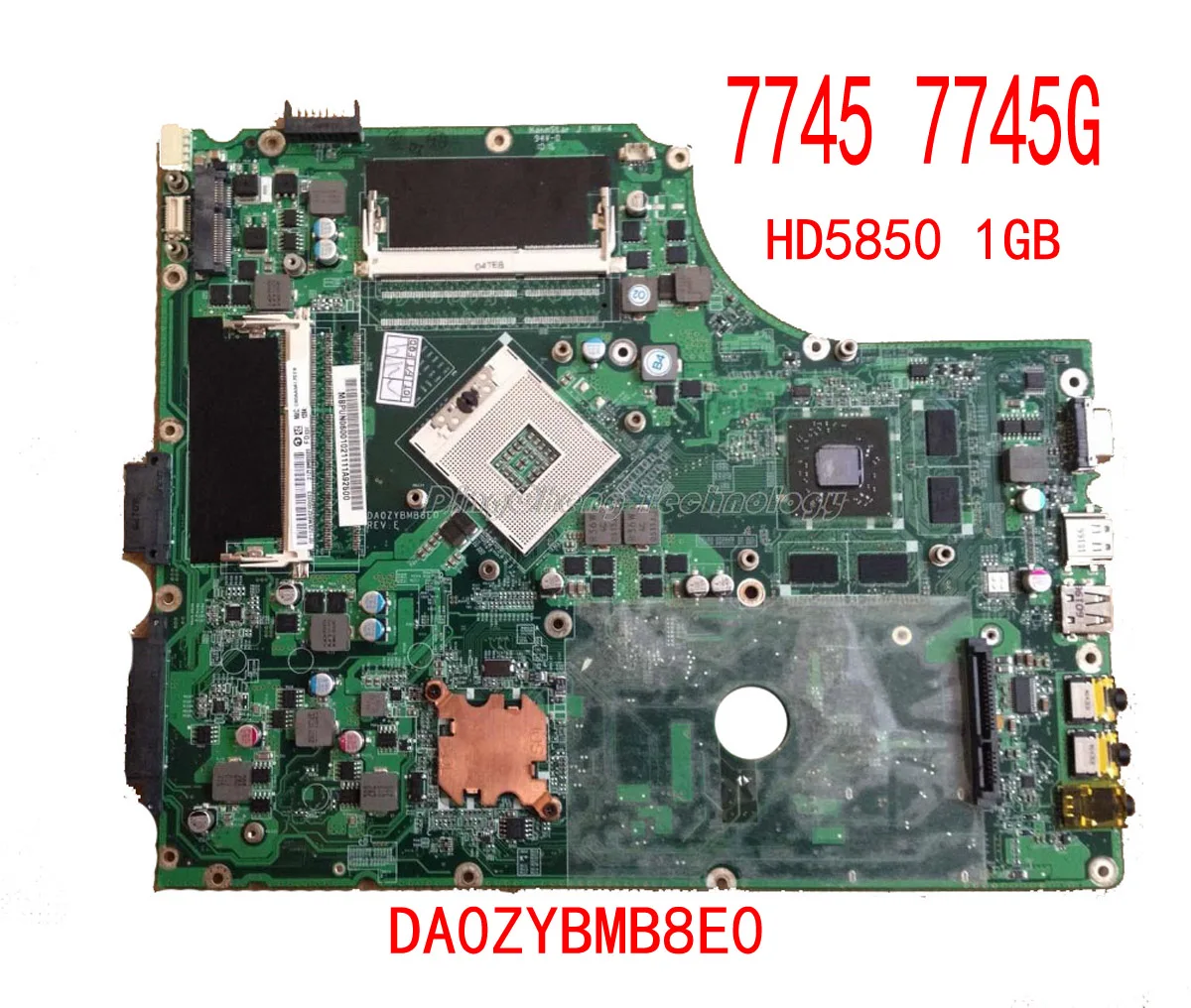 HOLYTIME ноутбук материнская плата для Acer 7745 7745G DA0ZYBMB8E0 Intel HM55 HD5850 1 ГБ GPUDDR3 MB. PUN06.001 |