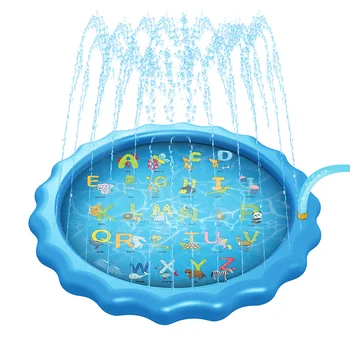 1.7M Alphabet Water Spray Mat Children's Play Mat PVC Fog Pool Summer Pool Party Outdoor Lawn Playing Toys
1.7M Alphabet Water Spray Mat Children's Play Mat PVC Fog Pool Summer Pool Party Outdoor Lawn Playing Toys