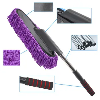 Microfiber Car Home Cleaning Brushes Stainless Steel Duster Cleaner Exterior Interior Washable Detailing Brush Cleaning Tools
Microfiber Car Home Cleaning Brushes Stainless Steel Duster Cleaner Exterior Interior Washable Detailing Brush Cleaning Tools