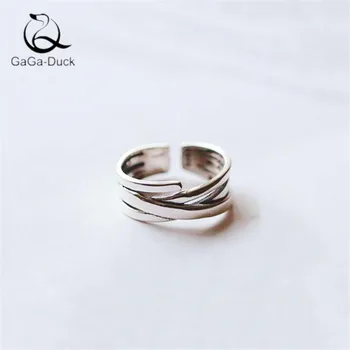 New Retro Jewelry Irregular Thai Silver Multi-layer 925 Sterling Silver Personality Winding Opening Rings R492
New Retro Jewelry Irregular Thai Silver Multi-layer 925 Sterling Silver Personality Winding Opening Rings R492