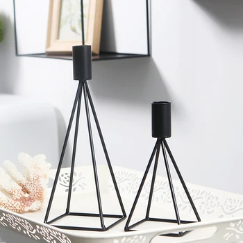 Modern Geometric Candlestick Minimalist Creative Soft Model Room Decorations Iron Modern Black Candle Holder Centerpieces AA60ZT
Modern Geometric Candlestick Minimalist Creative Soft Model Room Decorations Iron Modern Black Candle Holder Centerpieces AA60ZT