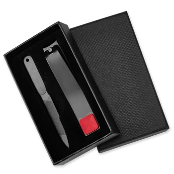 Set of 2Pcs Stainless Steel Black Luxury Nail Clipper / Trimmer + Nail File Set Manicure Tools Home Use Gift Box
Set of 2Pcs Stainless Steel Black Luxury Nail Clipper / Trimmer + Nail File Set Manicure Tools Home Use Gift Box
