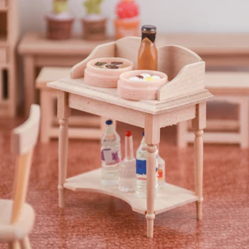 1:12 Miniature Wooden Unpainted Storage Rack Shelf Model Kitchen DIY Scenes
1:12 Miniature Wooden Unpainted Storage Rack Shelf Model Kitchen DIY Scenes
