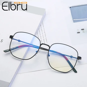 Elbru Eyeglasses Frame Clear Lens Glasses Myopia Eyeglasses Frames Ladies Retro Eyewear Simple Metal Transparent Eyewear Frames
Elbru Eyeglasses Frame Clear Lens Glasses Myopia Eyeglasses Frames Ladies Retro Eyewear Simple Metal Transparent Eyewear Frames