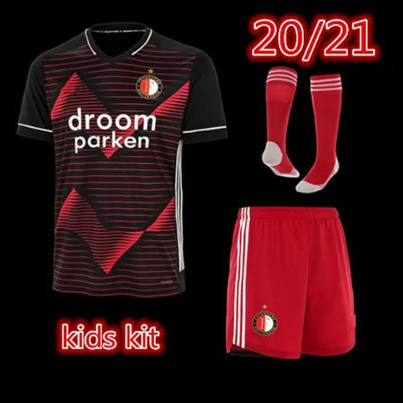 

NEW shirt 20 21 FeyenoordES KIDS away soccer jersey V. PERSIE TOORNSTRA JORGENSEN 2020 2021 LARSSON BERGHUIS Football Uniforms