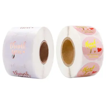 500pcs/roll Pink DIY Handmade Thank You Sticker Wedding Package Seal Label Decor
500pcs/roll Pink DIY Handmade Thank You Sticker Wedding Package Seal Label Decor