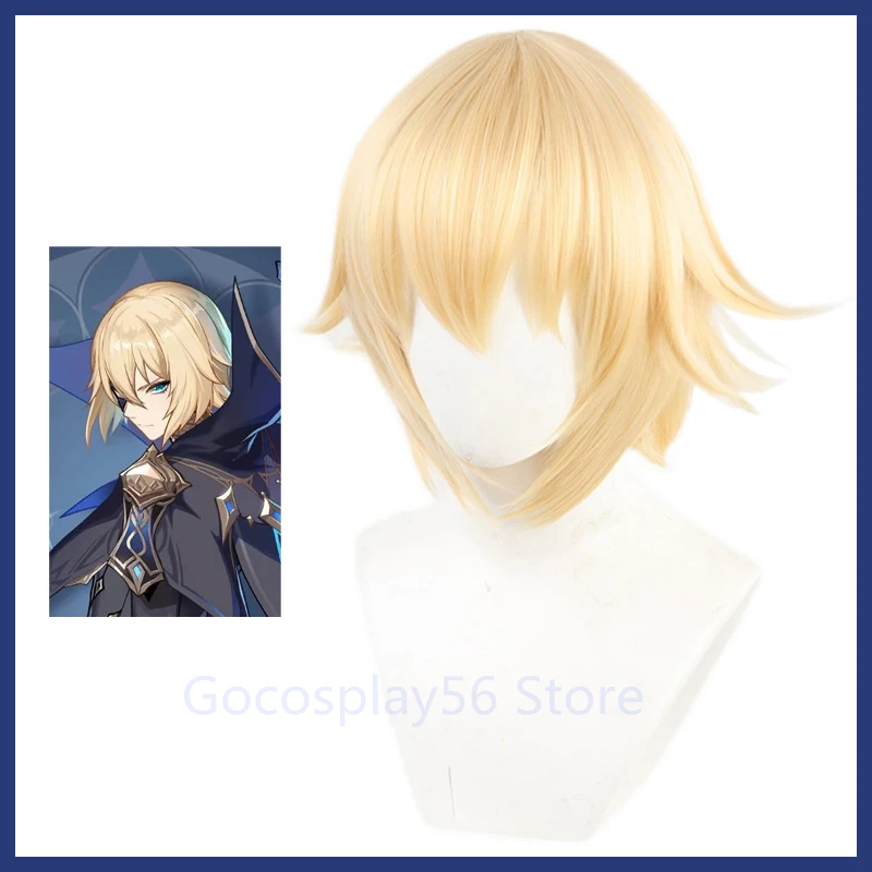 Dainsleif Cosplay Wig Short Golden Blonde Yellow Straight Heat Resistant Hair Halloween Role Play
Dainsleif Cosplay Wig Short Golden Blonde Yellow Straight Heat Resistant Hair Halloween Role Play