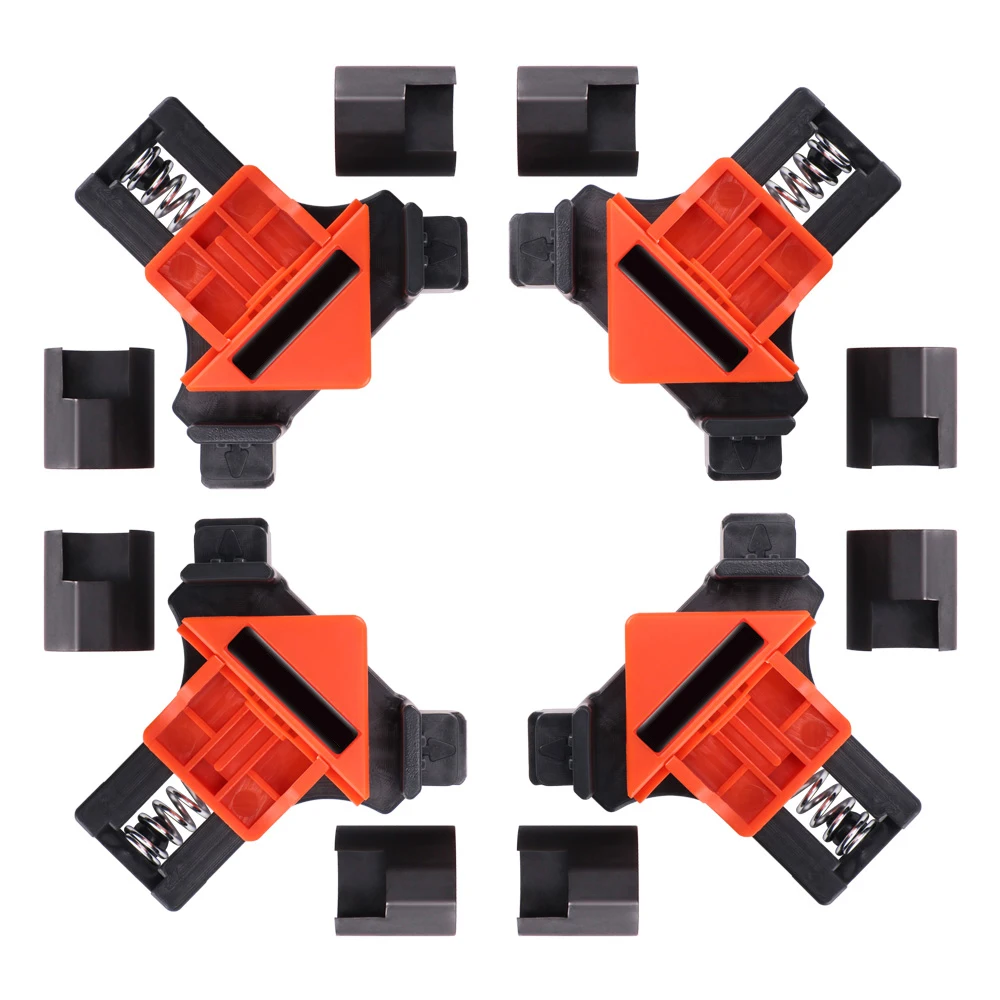 4pcs Woodworking Right Angle Clip Fixed Clip Angle Clamp Fixing Clips Picture Frame Woodworking Hand Tools Frame Corner Clip
4pcs Woodworking Right Angle Clip Fixed Clip Angle Clamp Fixing Clips Picture Frame Woodworking Hand Tools Frame Corner Clip