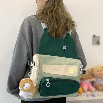 DCIMOR New Multi-function Waterproof Nylon Women Backpack Female Multi-pocket Travel Bag Small Schoolbag for Teenage Girls
DCIMOR New Multi-function Waterproof Nylon Women Backpack Female Multi-pocket Travel Bag Small Schoolbag for Teenage Girls