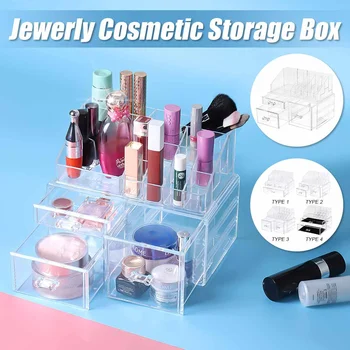 Transparent Makeup Organizer Storage Box Lipstick Nail Drill polish Organizer Cosmetic Brush Jewelry Box Drawer Storage Holder
Transparent Makeup Organizer Storage Box Lipstick Nail Drill polish Organizer Cosmetic Brush Jewelry Box Drawer Storage Holder