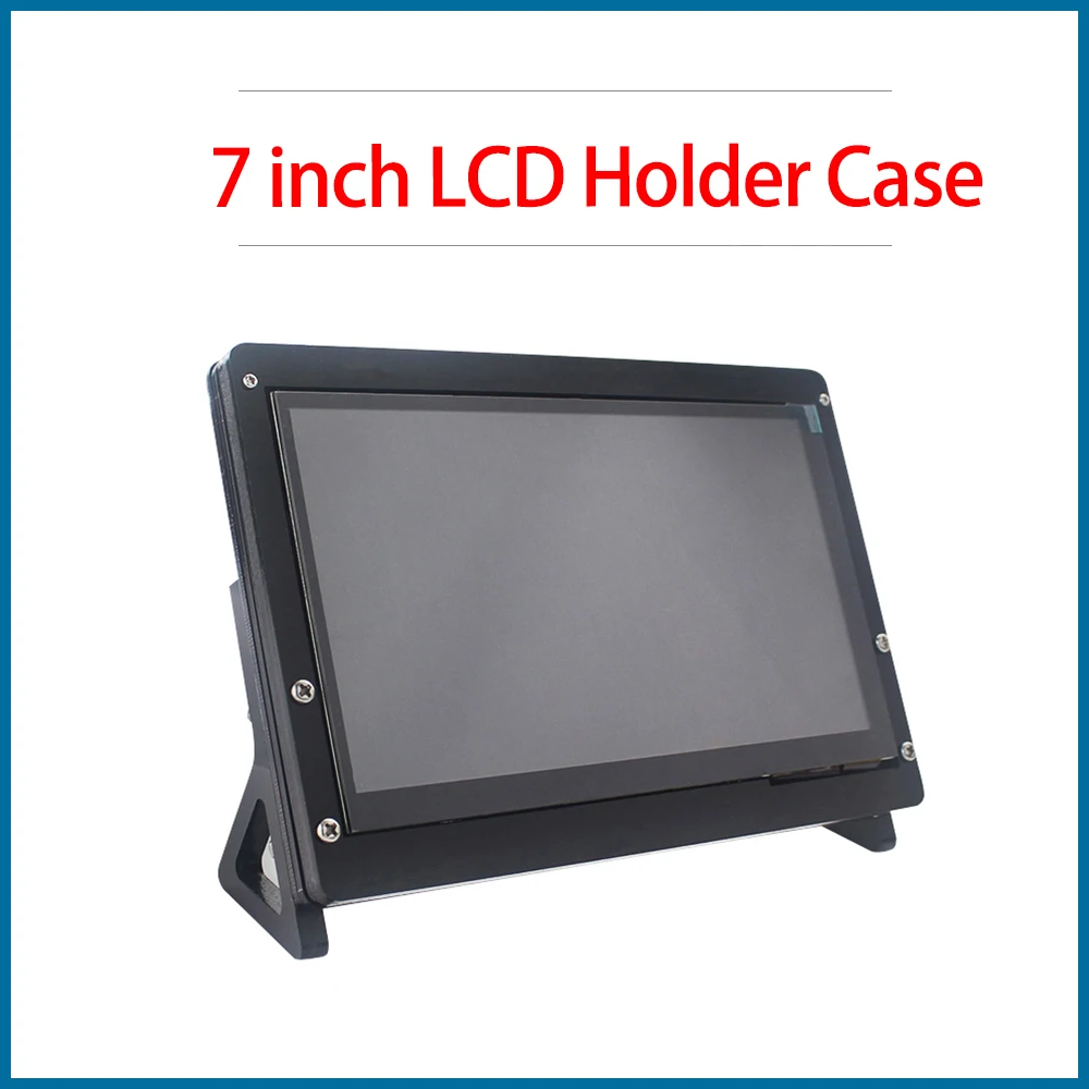 S ROBOT 7-inch LCD Display Touchscreen Housing Stand for Raspberry Pi 4 / 3B + / 3B Acrylic Stand 1024 * 600 RPI172
S ROBOT 7-inch LCD Display Touchscreen Housing Stand for Raspberry Pi 4 / 3B + / 3B Acrylic Stand 1024 * 600 RPI172