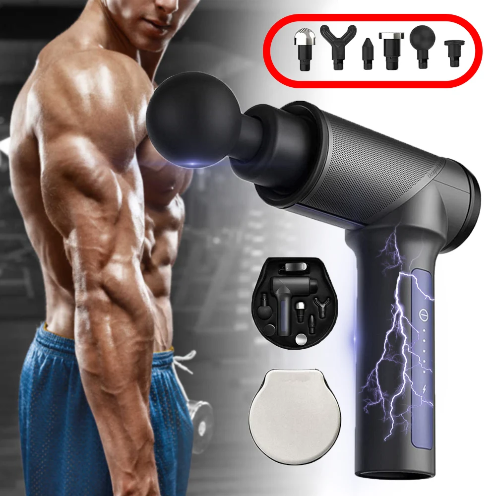 Deep Tissue Muscle Massage hysiotherapy Massage Gun Tissue Massager Therapy Gun Exercising Muscle Pain Relief Weight Loss Expert 
Deep Tissue Muscle Massage hysiotherapy Massage Gun Tissue Massager Therapy Gun Exercising Muscle Pain Relief Weight Loss Expert