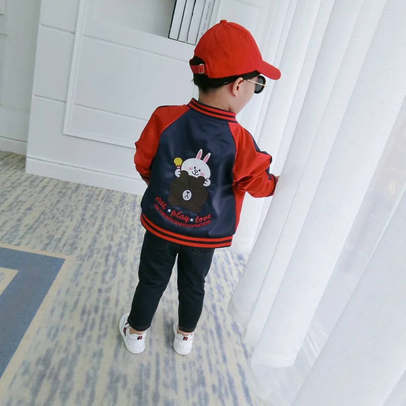 A Generation of Fat INS Hot Selling 2019 Spring And Autumn New Style Korean-style Jacket Baby Coat CHILDREN'S Cartoon Baseball U
A Generation of Fat INS Hot Selling 2019 Spring And Autumn New Style Korean-style Jacket Baby Coat CHILDREN'S Cartoon Baseball U
