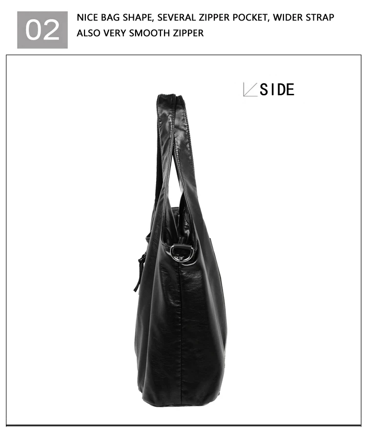 2020 hobo Luxury top-handle ladies Handbag Women Shoulder Bag soft messenger satchel Bags Wash Pu Leather casual tote Sac a main 2020 hobo Luxury top-handle ladies Handbag Women Shoulder Bag soft messenger satchel Bags Wash Pu Leather casual tote Sac a main