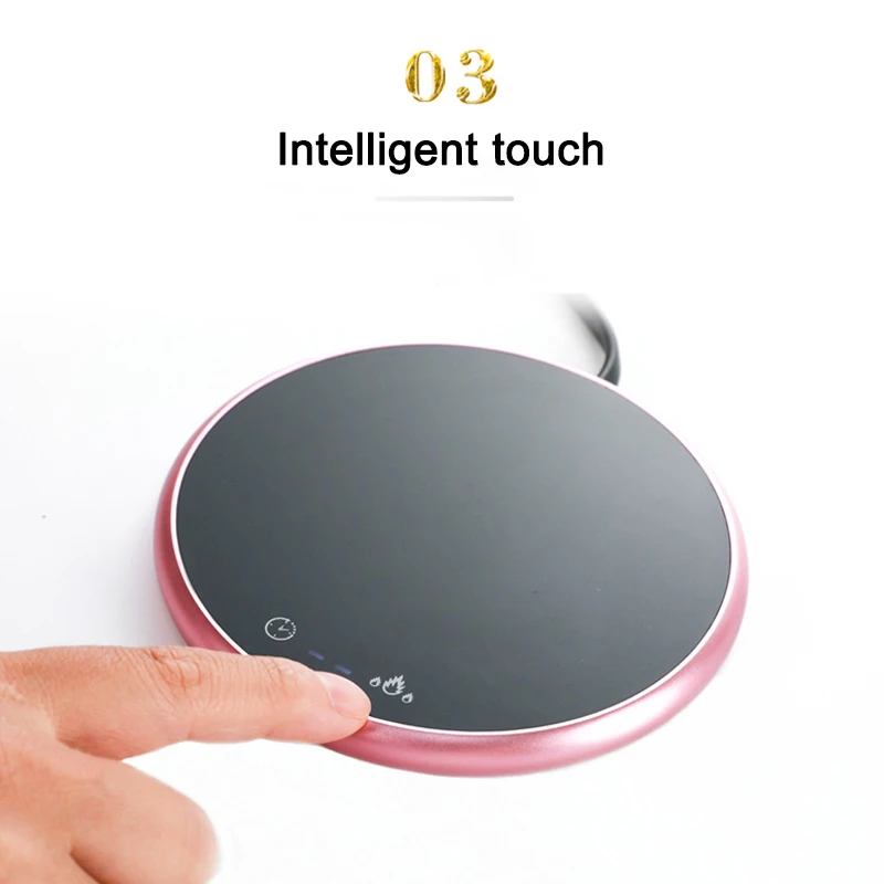 New Heating Coaster Coffee Mug Cup Electric Warmer Beverage with Timer 2 Temperatures Settings For Water DOM668
New Heating Coaster Coffee Mug Cup Electric Warmer Beverage with Timer 2 Temperatures Settings For Water DOM668