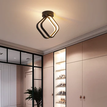 Aisle lights balcony lights corridor stairs porch LED ceiling lights modern Simple balcony fitting room black white ceiling lamp 
Aisle lights balcony lights corridor stairs porch LED ceiling lights modern Simple balcony fitting room black white ceiling lamp