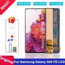Bloc écran tactile LCD, 6.5 pouces, pour Samsung Galaxy S20 FE 5G G780F G781F, Original=