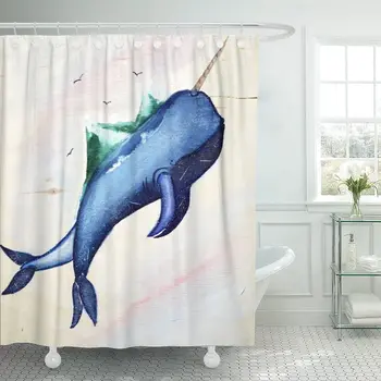 Animal Whale Unicorn Two Tails Aquatic Beautiful Cartoon Cat Shower Curtain Waterproof Polyester Fabric 72 x 72 Inches Set
Animal Whale Unicorn Two Tails Aquatic Beautiful Cartoon Cat Shower Curtain Waterproof Polyester Fabric 72 x 72 Inches Set