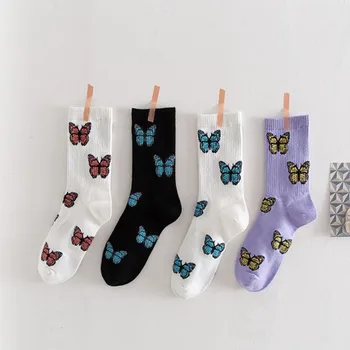 1Pair New Beautiful Butterfly Cotton Socks Women Casual Streetwear Harajuku Crew Women Socks Fashion EU Size 35-40
1Pair New Beautiful Butterfly Cotton Socks Women Casual Streetwear Harajuku Crew Women Socks Fashion EU Size 35-40