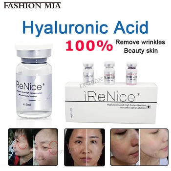 

5ml Hyaluronic Acid Ampoule remove wrinkles 100% Cross-linked mesoterapia acido hialuronico anti-aging for atomizer hyaluron pen