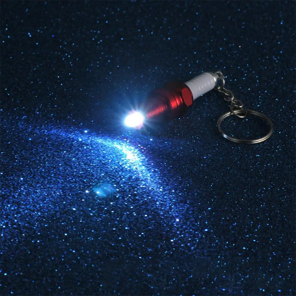 Adeeing Automobile Parts Sparking Plug Shape Key Ring with Lights Creative Car Keyring luminous keychain for cars Accessories
Adeeing Automobile Parts Sparking Plug Shape Key Ring with Lights Creative Car Keyring luminous keychain for cars Accessories