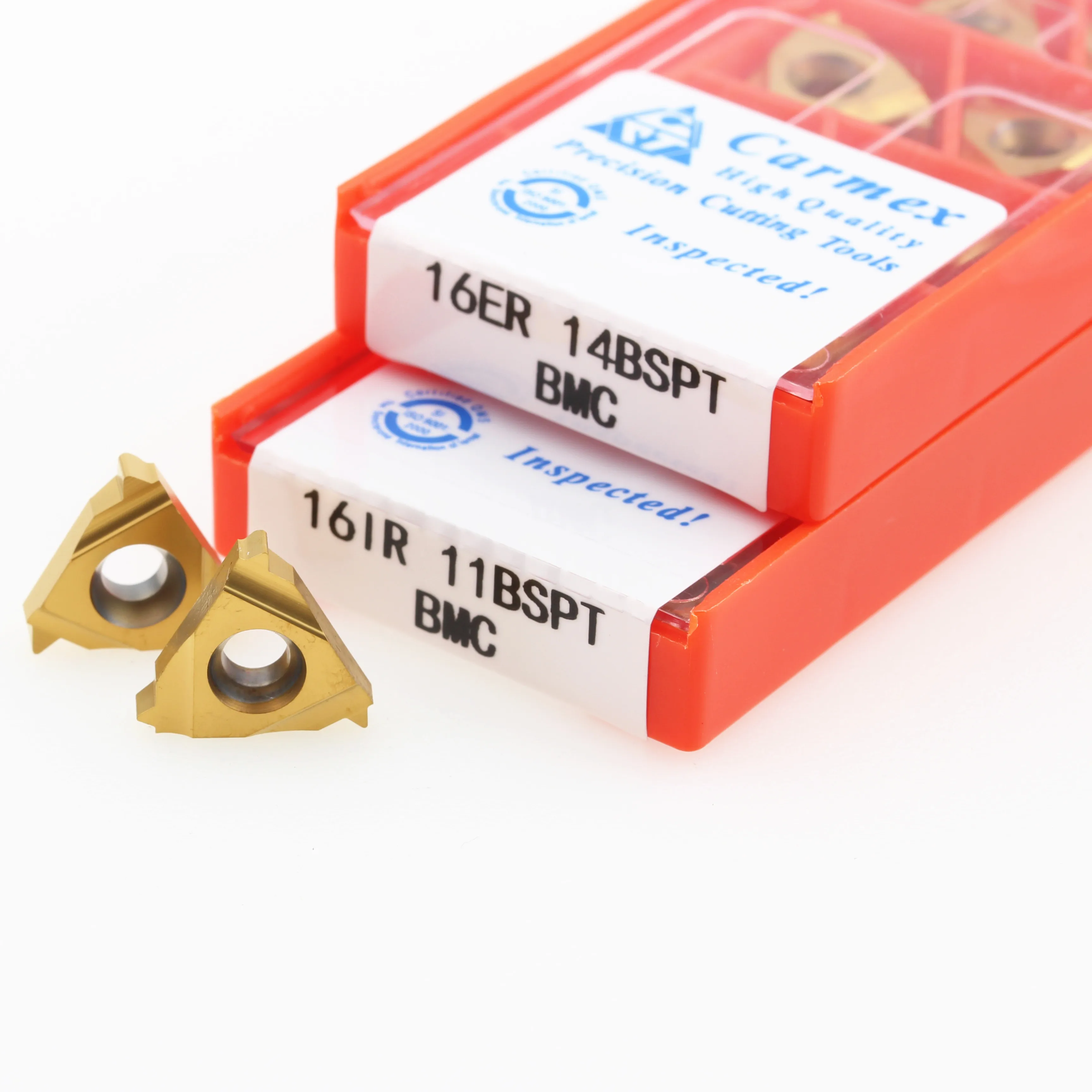 10PCS 16ER 16IR 11BSPT 14BSPT 19BSPT 28BSPT BMC Carmex Original Turning Tools For Lathe Cutting
10PCS 16ER 16IR 11BSPT 14BSPT 19BSPT 28BSPT BMC Carmex Original Turning Tools For Lathe Cutting