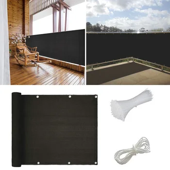 5M Black Gray Shade Sails & Nets Balcony Screen Privacy Sunshade HDPE Protection Garden Pool Fence with Rope 90*500cm
5M Black Gray Shade Sails & Nets Balcony Screen Privacy Sunshade HDPE Protection Garden Pool Fence with Rope 90*500cm
