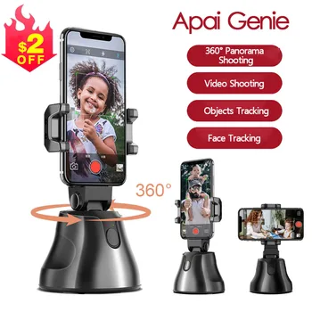 ApaiGenie 360 Rotation Auto Face Tracking Smart AI Gimbal Selfie Stick Phone Stand Object Tracking for Vlog Live Video Record
ApaiGenie 360 Rotation Auto Face Tracking Smart AI Gimbal Selfie Stick Phone Stand Object Tracking for Vlog Live Video Record