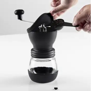 Hand Grinder Coffee Grinder, Washable, Manual Household Thickness, Mill Coffee Grinder
Hand Grinder Coffee Grinder, Washable, Manual Household Thickness, Mill Coffee Grinder